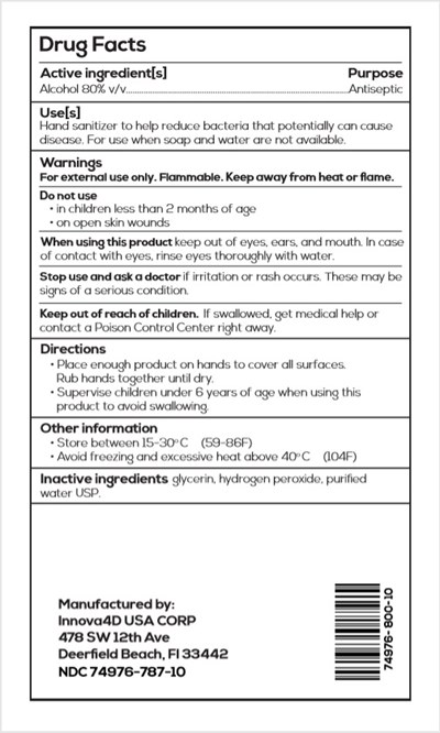 1000 mL Back Label (I4d 80 1000 mL Back Label)